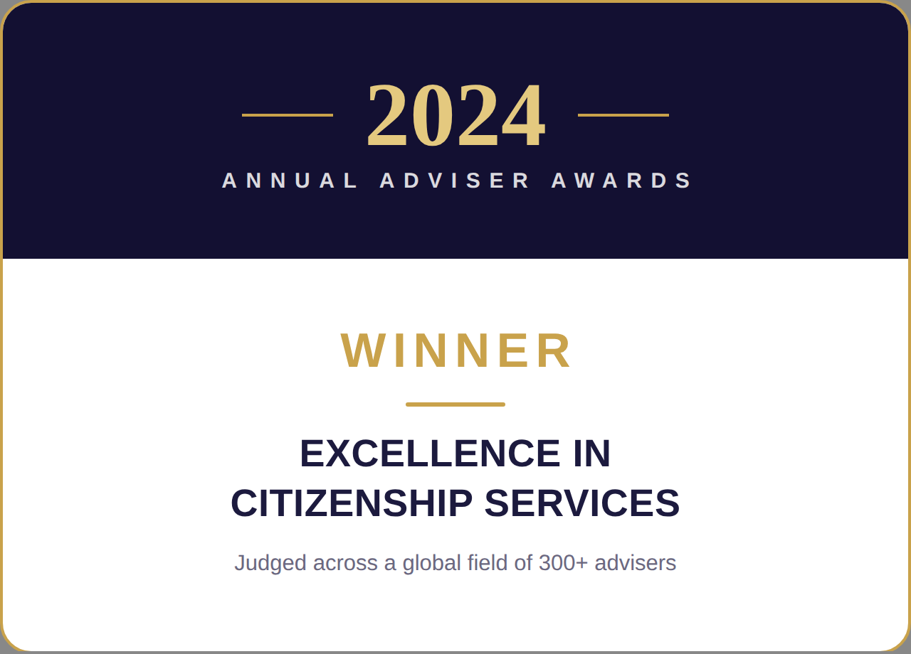Winner 2024 — Excellence in Citizenship Services