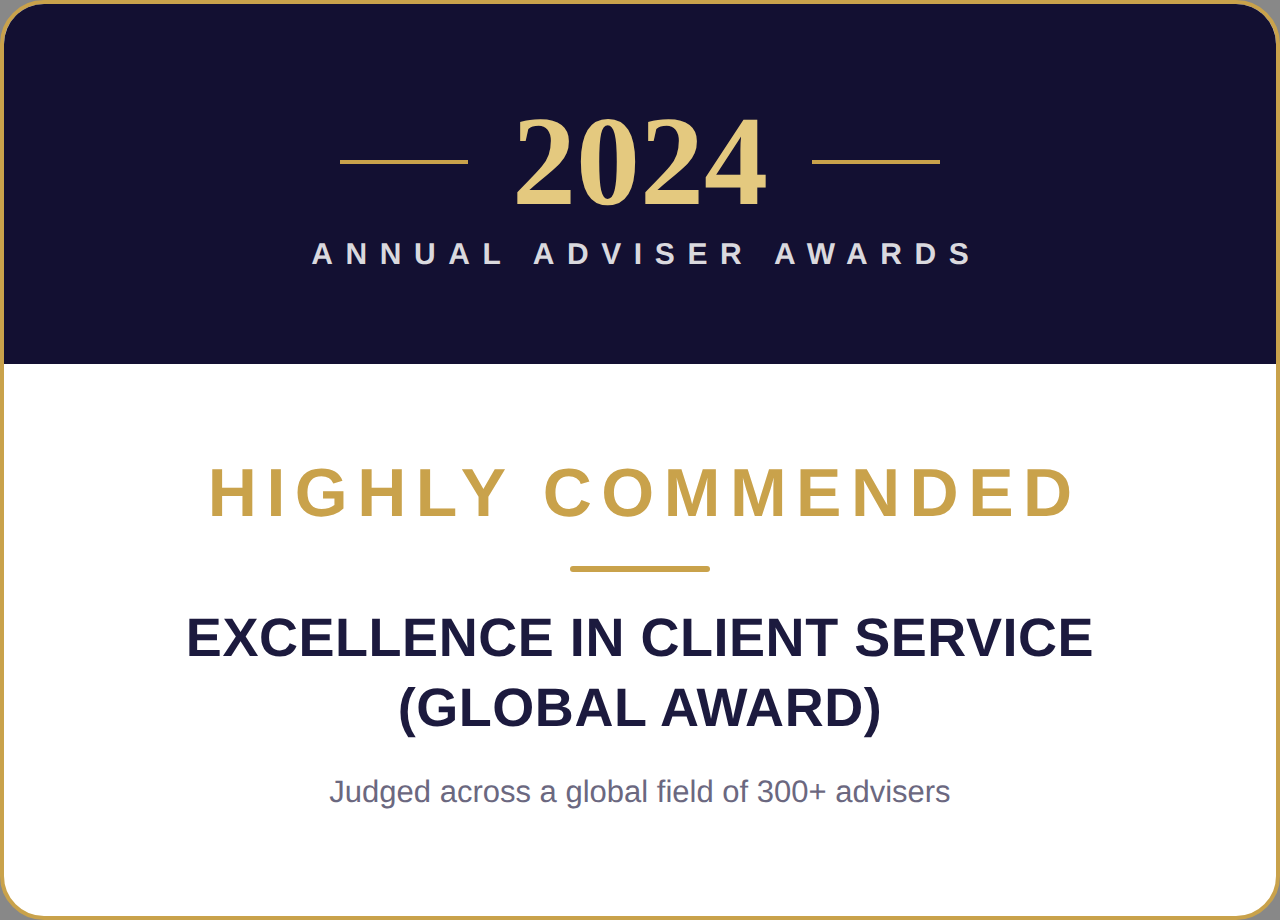 Highly Commended 2024 — Excellence in Client Service (Global Award)