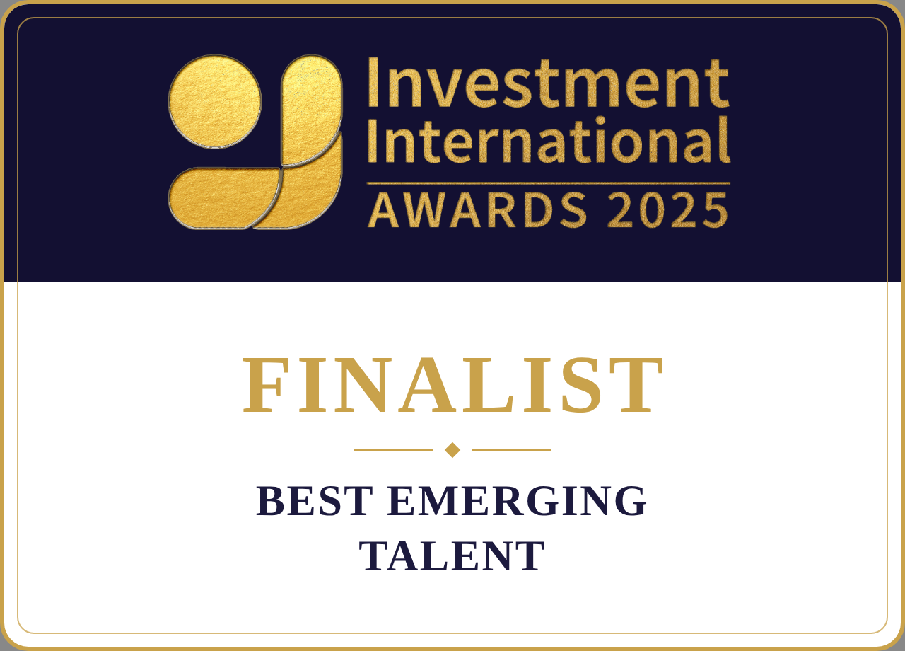 Finalist — Best Emerging Talent, 2025 International Investment Awards