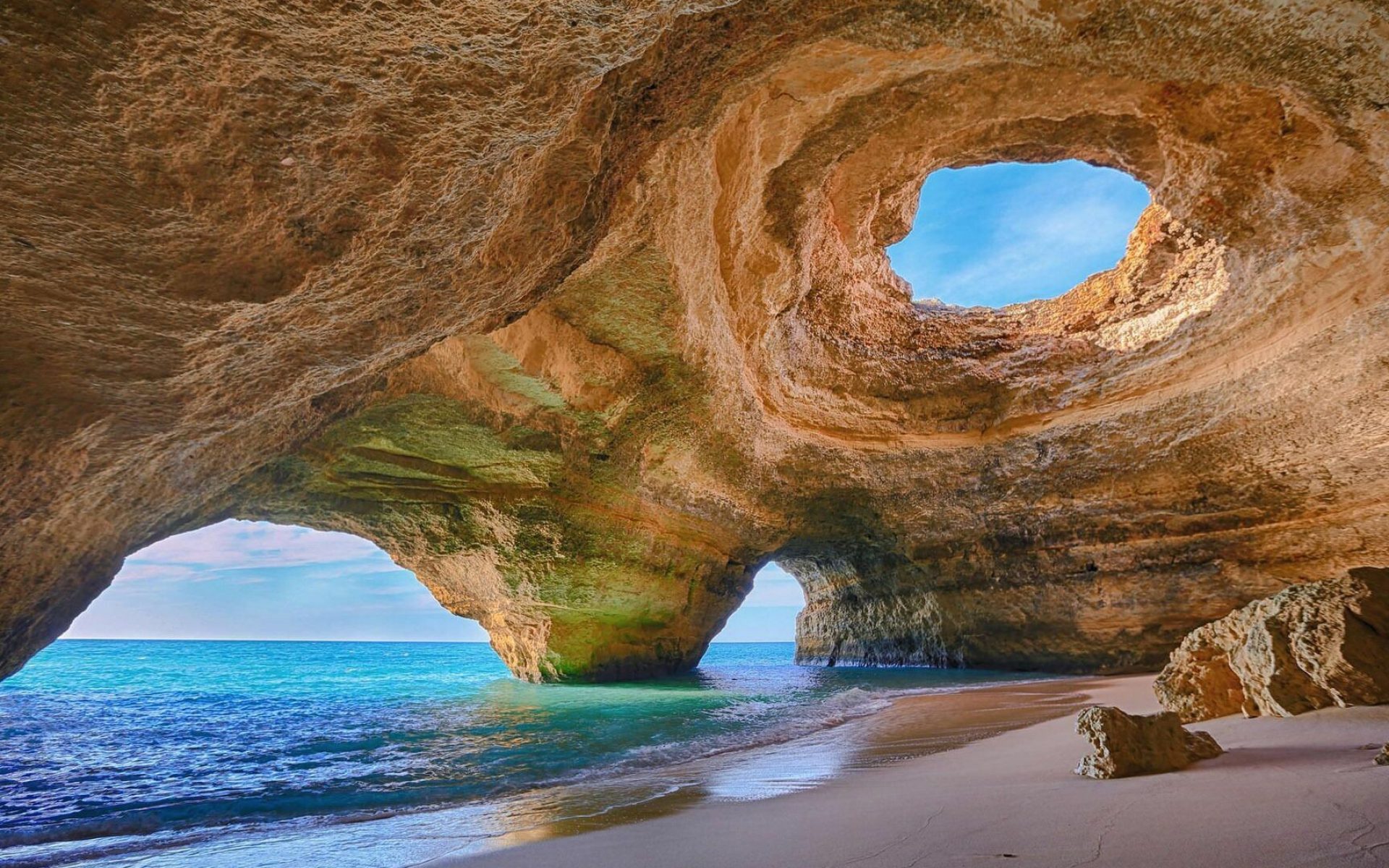 The Algarve coastline, Portugal