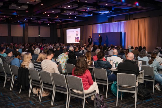 Packed audience at the Portugal Golden Visa session, Move Abroad Con 2026